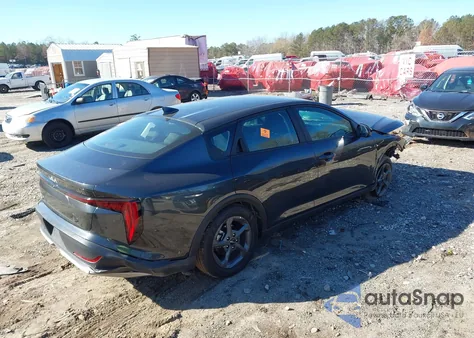 2025 Kia K4 Lxs from USA, damaged, VIN 3KPFT4DE7SE136375